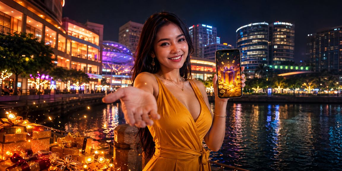 Pengguna mengakses kasino mudah alih di Petaling Jaya dengan skrin yang responsif